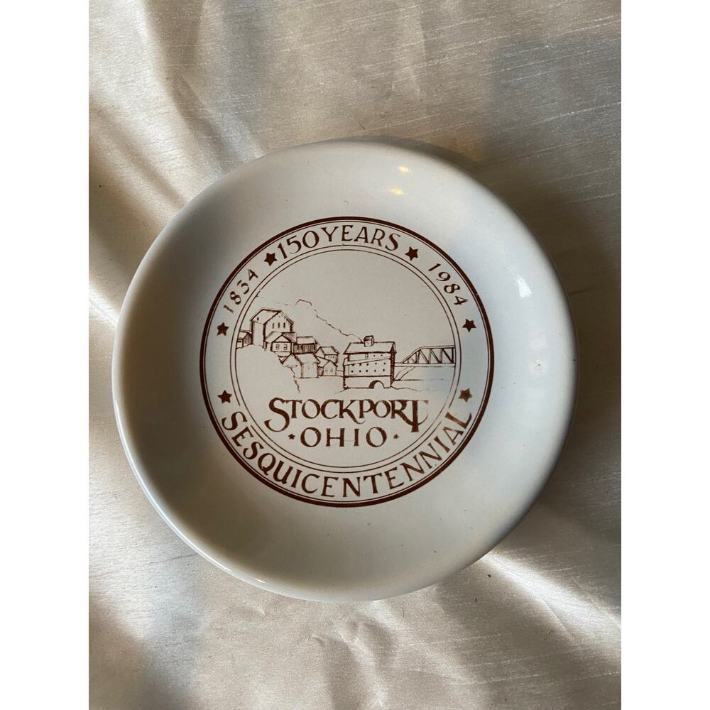 Stockport Ohio plate